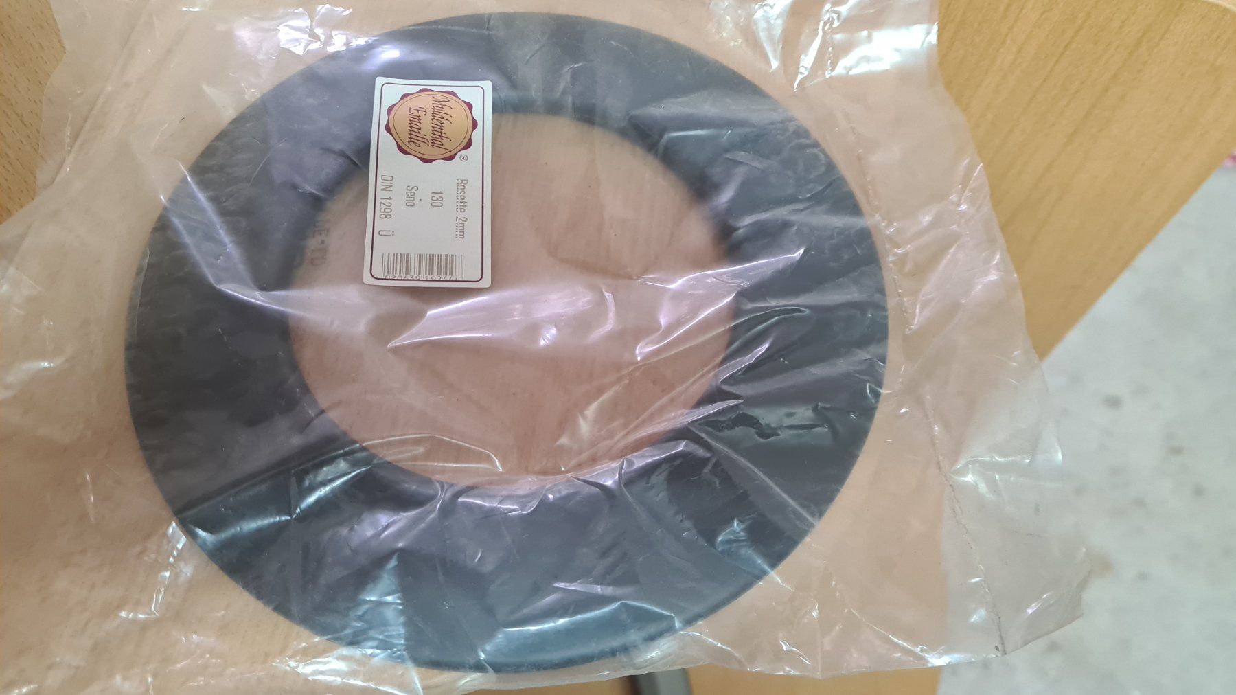 Camini: Rauchrohr Rosette schwarz Durchmesser 130mm – Usato da rafz venduto da surri01