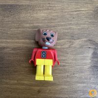 Vintage LEGO Fabuland Figur Maximillian Mouse