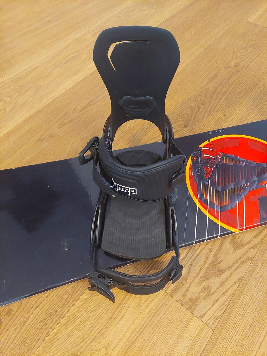 Snowboard Nitro Board: Nitro Snowboard mit Nitro Bindung 137cm – Usato da Frauenfeld venduto da sts123 6