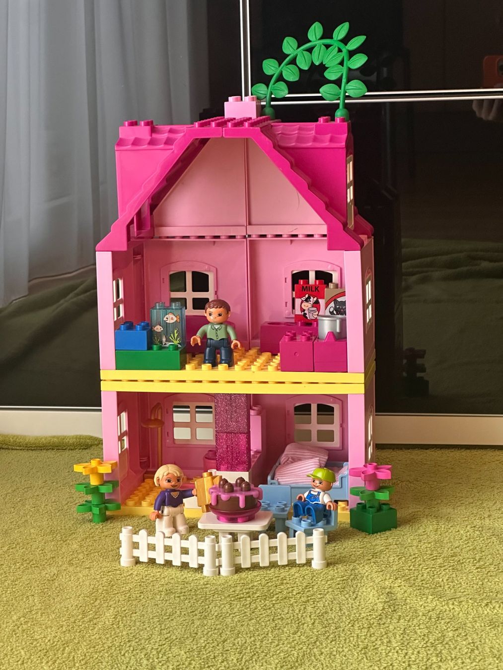 Lego Giocattoli: Lego Duplo Wohnhaus, Basis Set Nr. 4966 – Usato da Henggart venduto da ThePfi 4