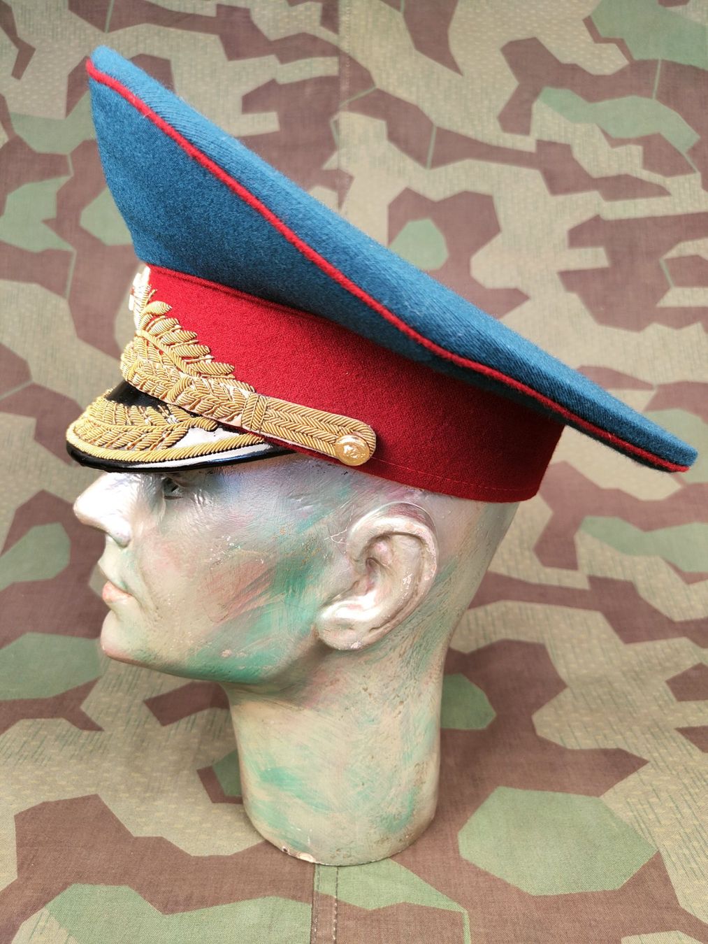 Uniformi: Schirmmütze Mod. 1969, General, MWD, zu Paradeuniform – Usato da Bauma venduto da SwissMilitaria 2
