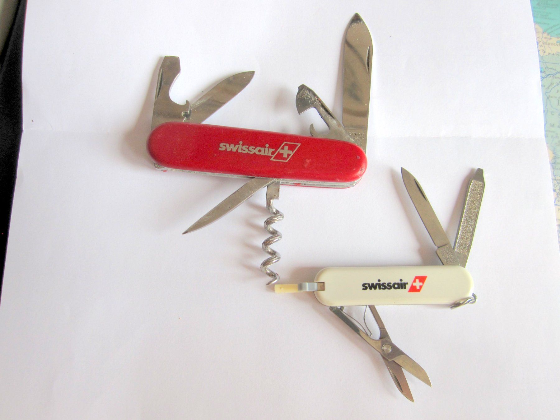 Swissair Taschenmesser: Swissair Sackmesser und 2 Magnete – Gebraucht aus Binningen von fel_8mgn 1