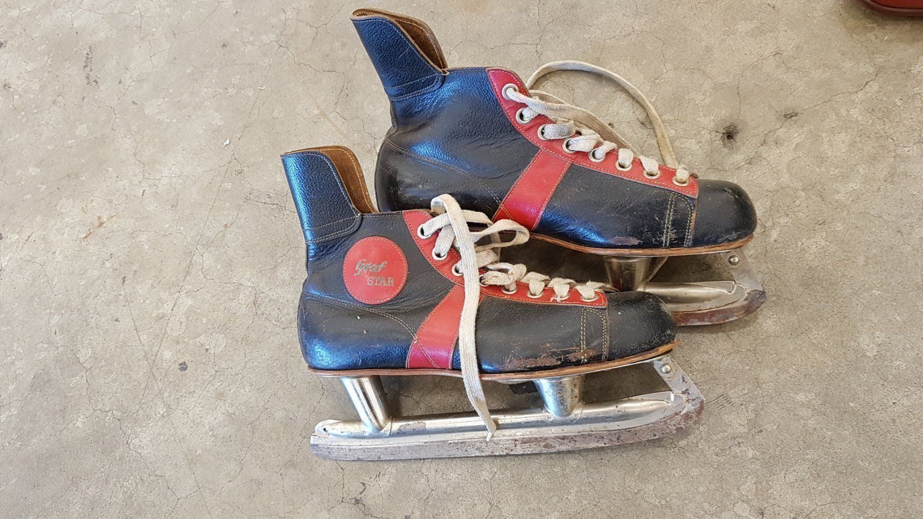 Schlittschuhe: Vintage schlittschuh graf star – Gebraucht aus St. Antoni von Mischtle