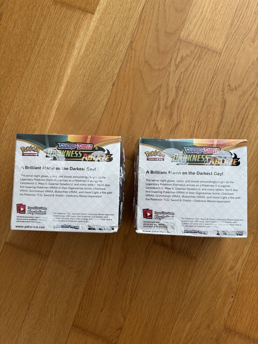Cartoline: Pokemon Sword & Shield Darkness Ablaze – Nuovo e nell'imballaggio originale da Ehrendingen venduto da andian01 1