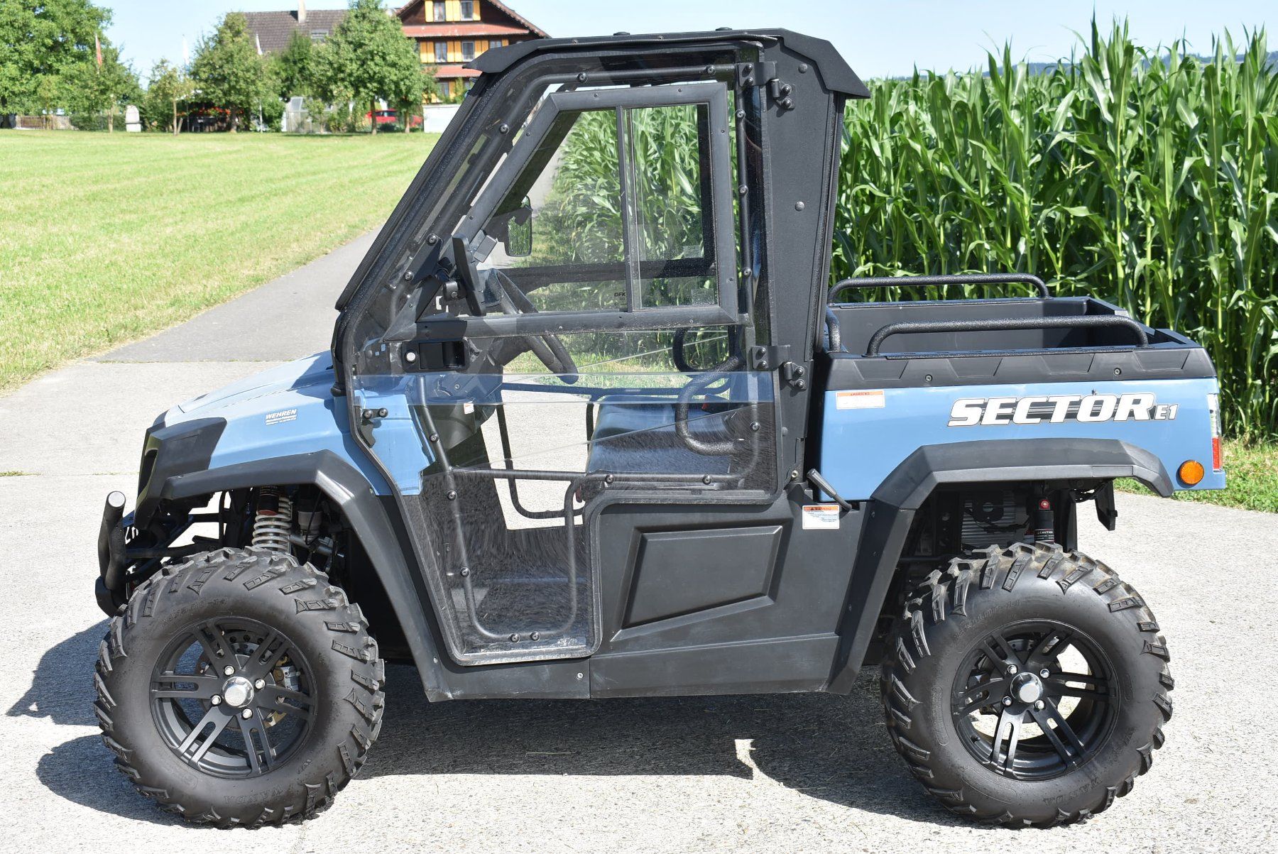 Quads: HISUN Sector E1 Elektro 4x4 – D'occasion à Sempach-Station par dragster410 3