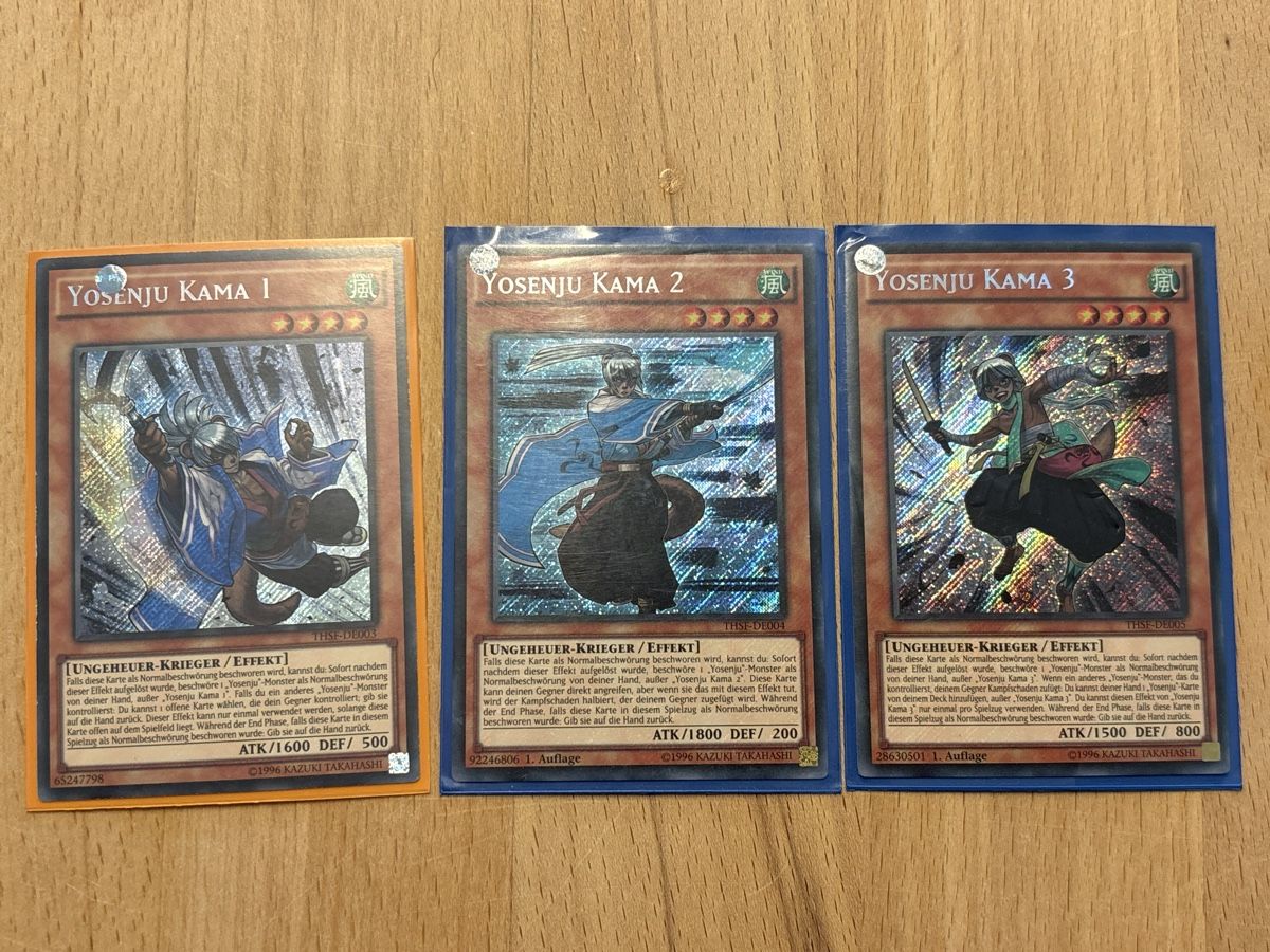 Yugioh Carte collezionabili: Yugioh Karten THSF-DE003&004&005 – Usato da Speicherschwendi venduto da YugisKartenKammer