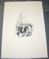 Mann & Frau, Lithografie von Fritz Butz, 1932 signiert num.