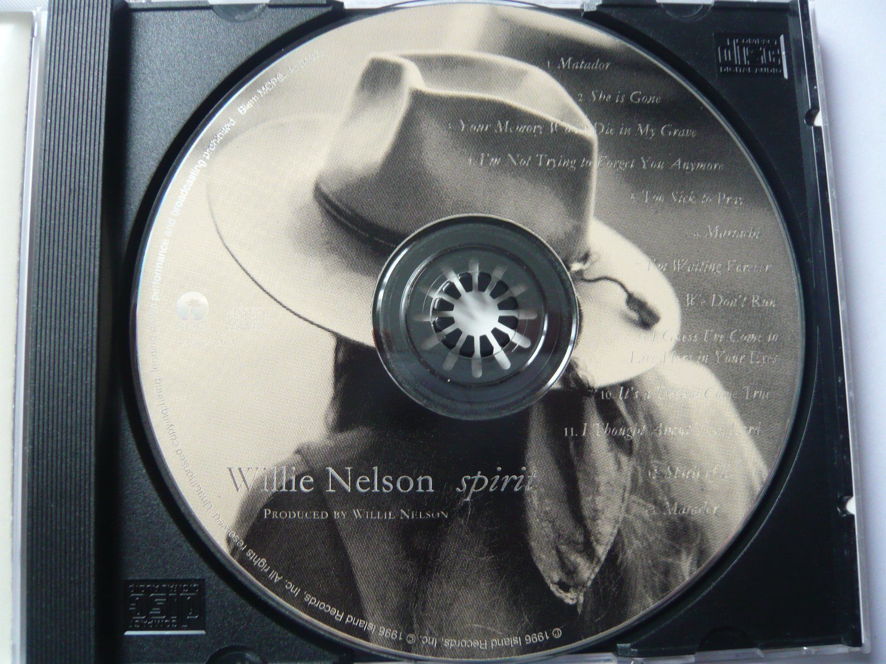 CDs: WILLIE NELSON SPIRIT – Gebraucht aus Winterthur von Cajun 1