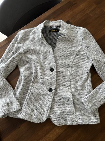AMBRIA Bouclé Blazer Jacke Gr. 40