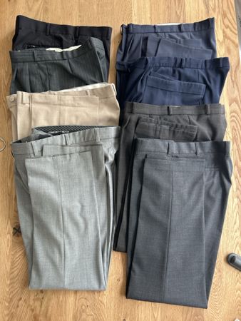 8x Herren Anzughosen in Grösse M