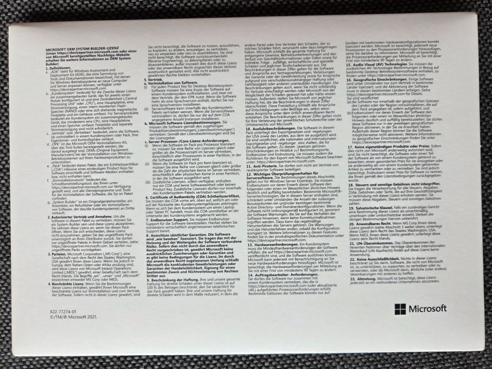 Microsoft Software: Windows 11 Home 64Bit Deutsch – Usato da Winterthur venduto da SilWi 1