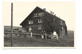 Bauernhaus ob Unterwasser (SG) Toggenburg - Foto-AK - 1935