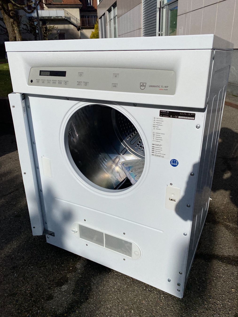 V-Zug Asciugatrici: V Zug Unimatic TL-WP Wastrockner – Usato da Dietikon venduto da ShopAgent8953 4
