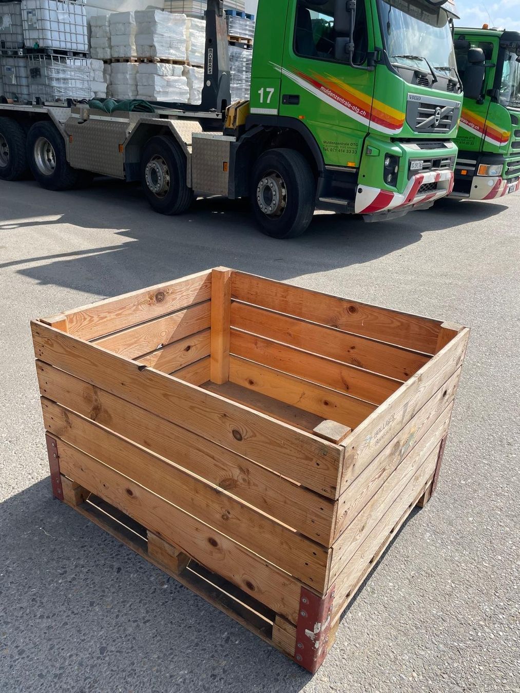 Casse di trasporto: Holzkiste / Hochbeet aus Holz – Usato da Amriswil venduto da rolf_schweiz 1