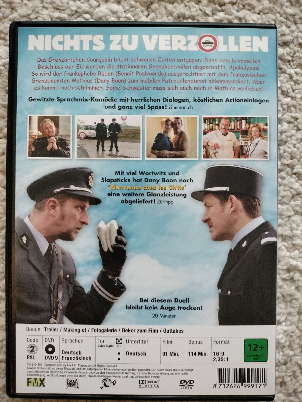Tutti i DVDs: DVD Nichts zu verzollen  – Usato da Niederwangen BE venduto da Scoua 1