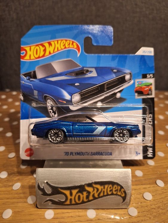 Hot Wheels HW Roadsters 2024 70 Plymouth Barracuda 3/5 S Kaufen auf