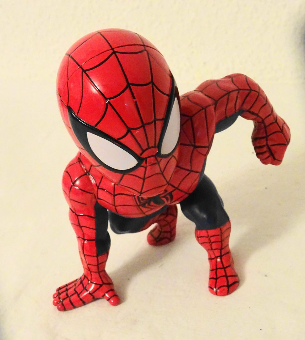 Marvel Statuette: Spider-Man Sammelfigur, Marvel Comic Superheld aus Metall – Usato da Zürich venduto da Connie8