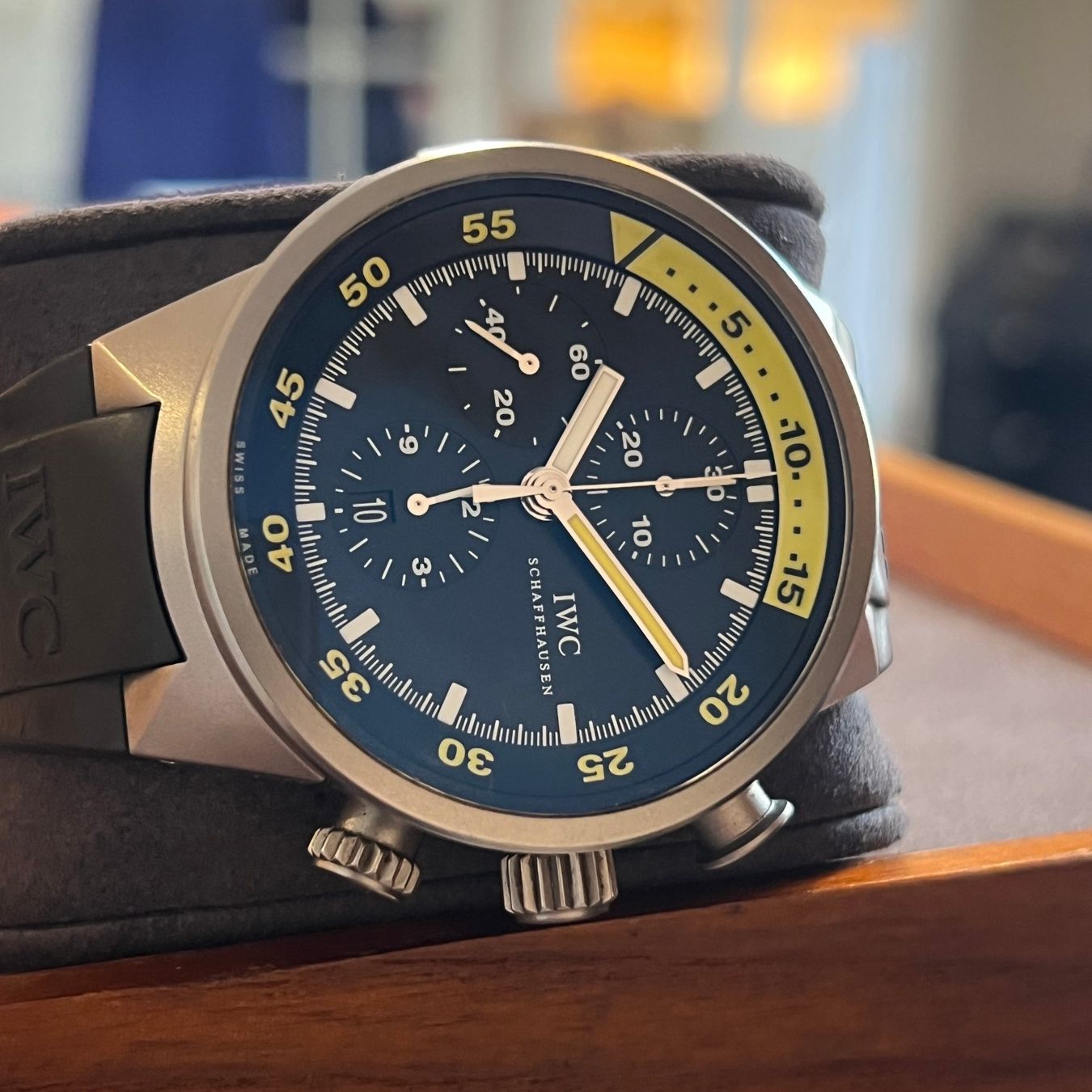IWC Uhren: FLASH SALE IWC Aquatimer Titanium Chronograph Automatic IW37 – Gebraucht aus Carouge GE von Watchaser 6