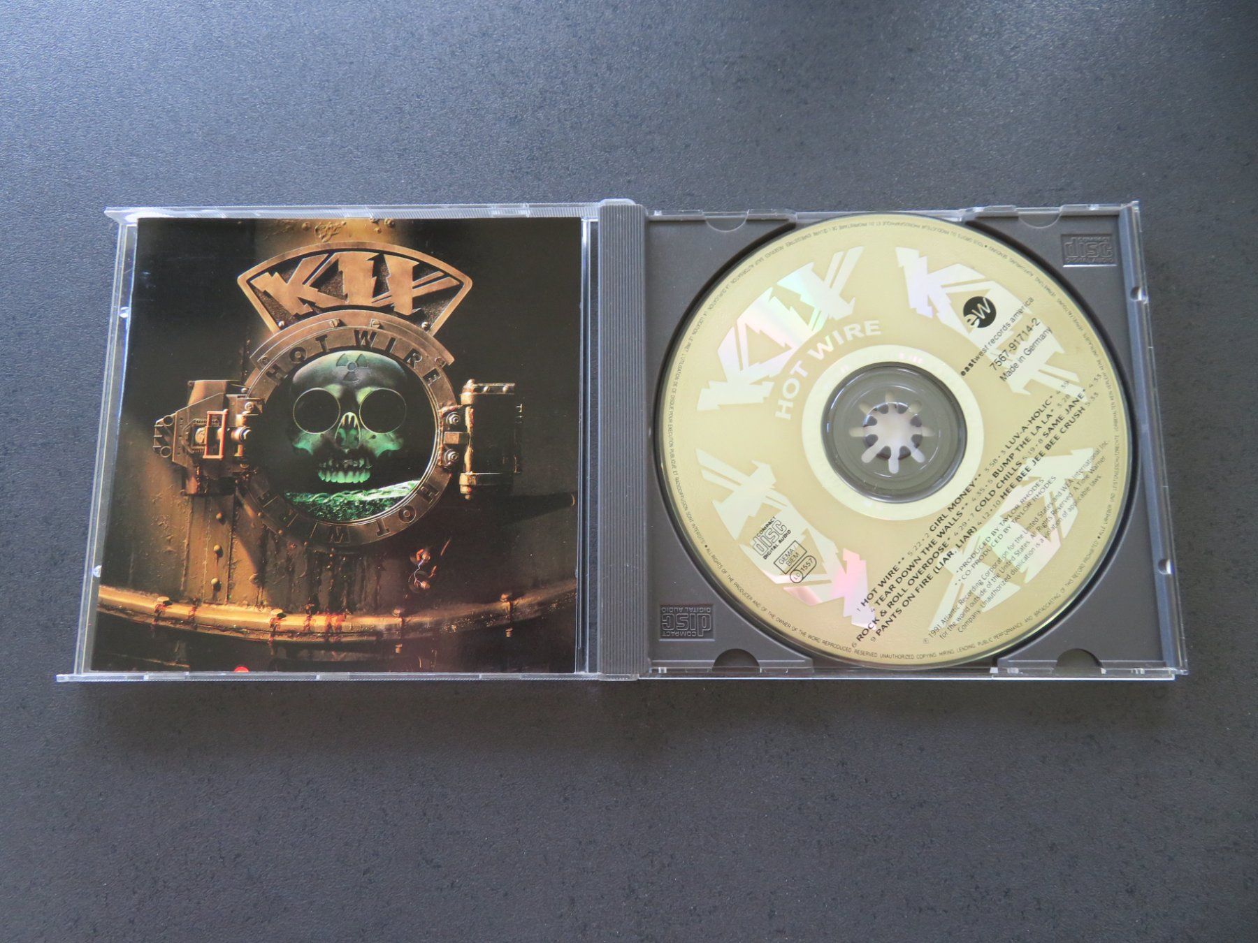 CDs: KIX Hot Wire 1991 HARD ROCK Metal CD – Gebraucht aus Niederbipp von Onyx32
