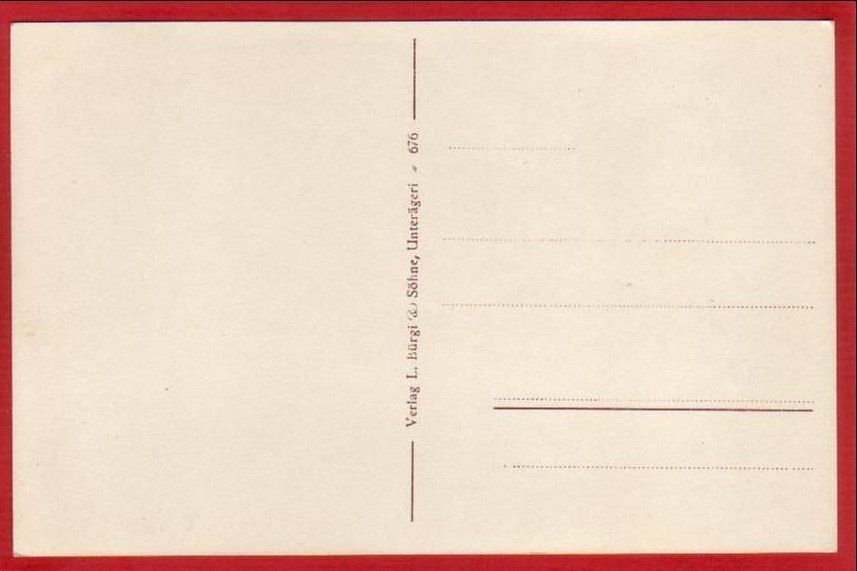 Cartoline postali: UNTERÄGERI HOTEL SEEFELD – Usato da Grüningen venduto da Kartenlaube 1