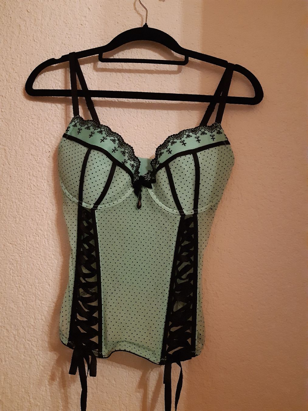 Altra biancheria intima: Dessout türkis schwarz – Usato da Toffen venduto da Gwunderegge77