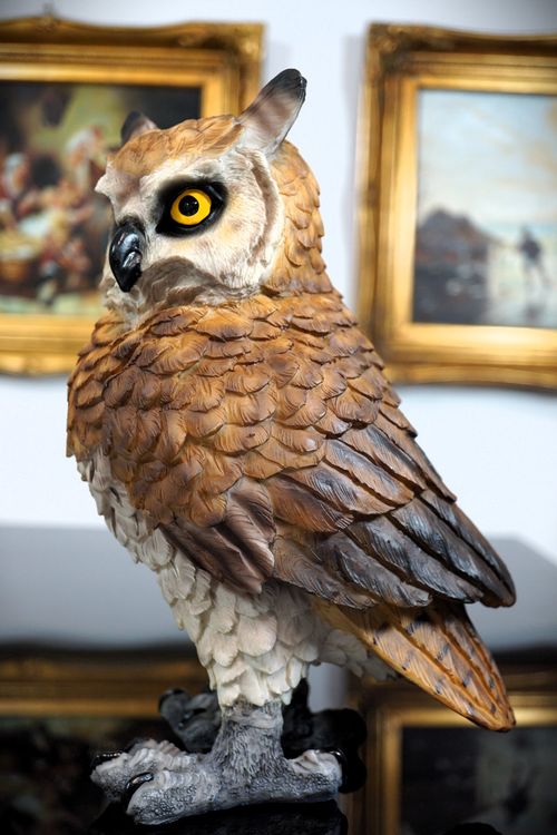 Weiße Tauben-Gartendekoration Aus Kunstharz - Lebensechte Figuren Für Garten & Terrasse