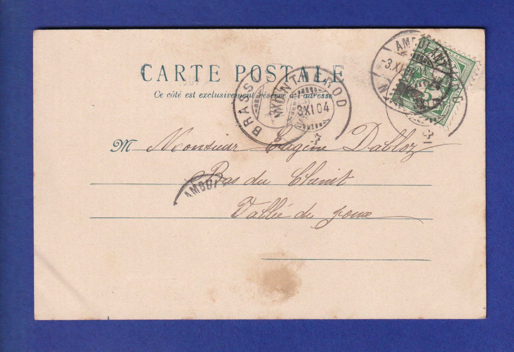 Cartoline postali: CHAT - Chats et fleurs – Usato da Pully venduto da nicecards-shop 1