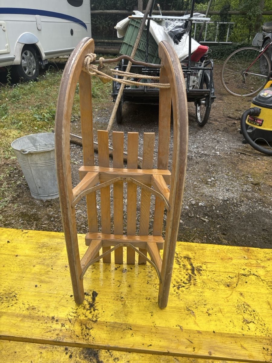 Schlitteln: Schlitten Holz Cortina – Gebraucht aus Sempach von and_gz7z 1