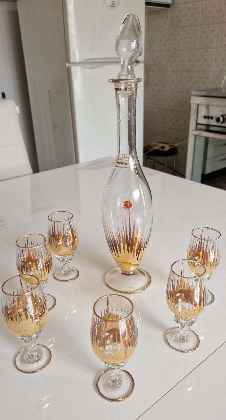 Carafes: Likör-Set 8-teilig Vintage – D'occasion à Wiesendangen par Stregolina