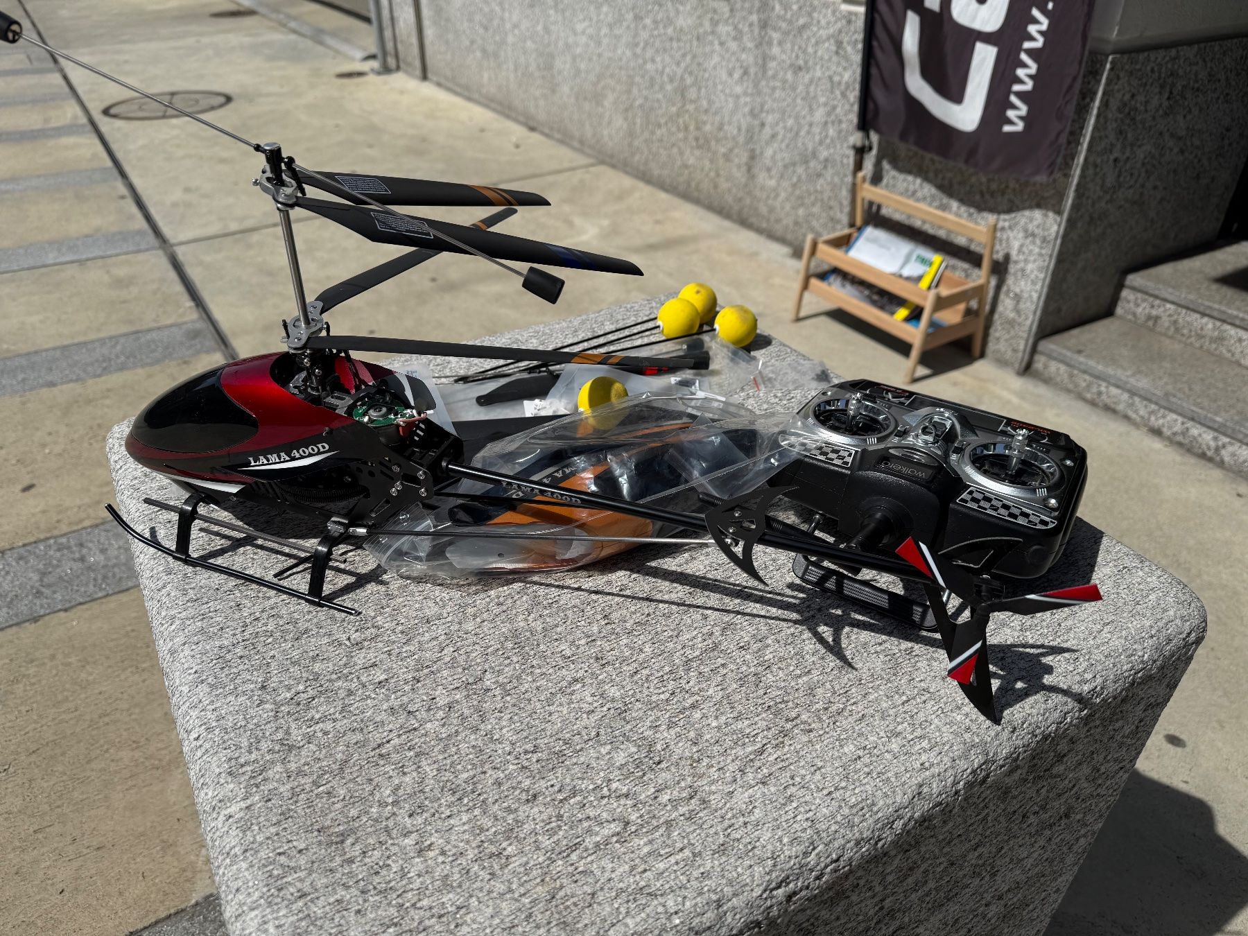 Walkera RC Modellbau: RC Helicopter walkera lama 400d Robbe XL – Defekt aus Chiasso von Carrara-Modellismo 7