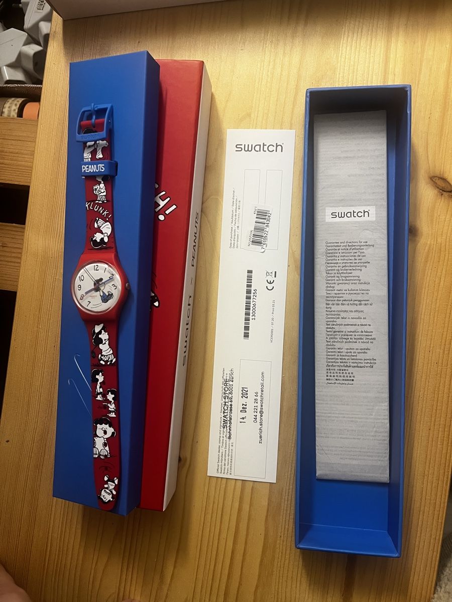 Swatch Orologi: Swatch x Peanuts – Nuovo e nell'imballaggio originale da Zürich venduto da jimenica 3