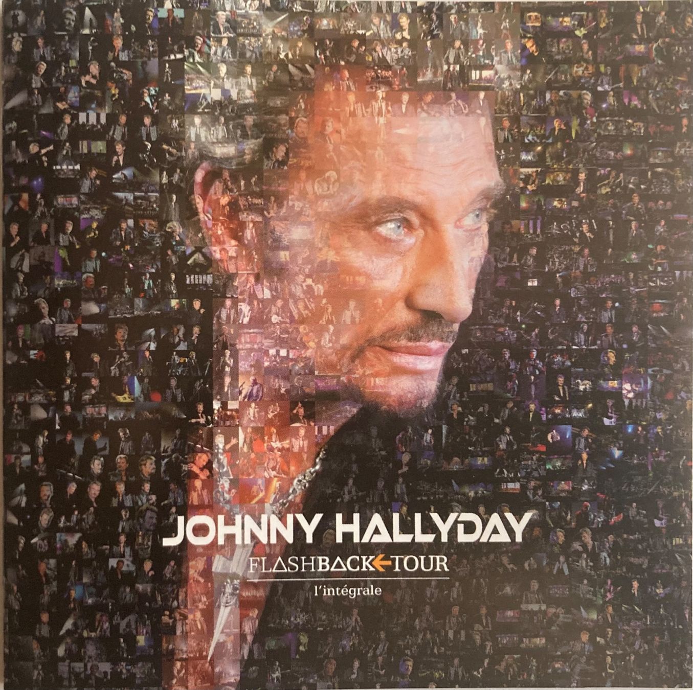 CD: JOHNNY HALLYDAY - FLASHBACK TOUR L'INTÉGRALE – Usato da Poliez-Pittet venduto da Newtown-Records 4