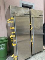 Kühl-/Gefrierschrank Coldline Edelstahl Doppel Kühlmöbel