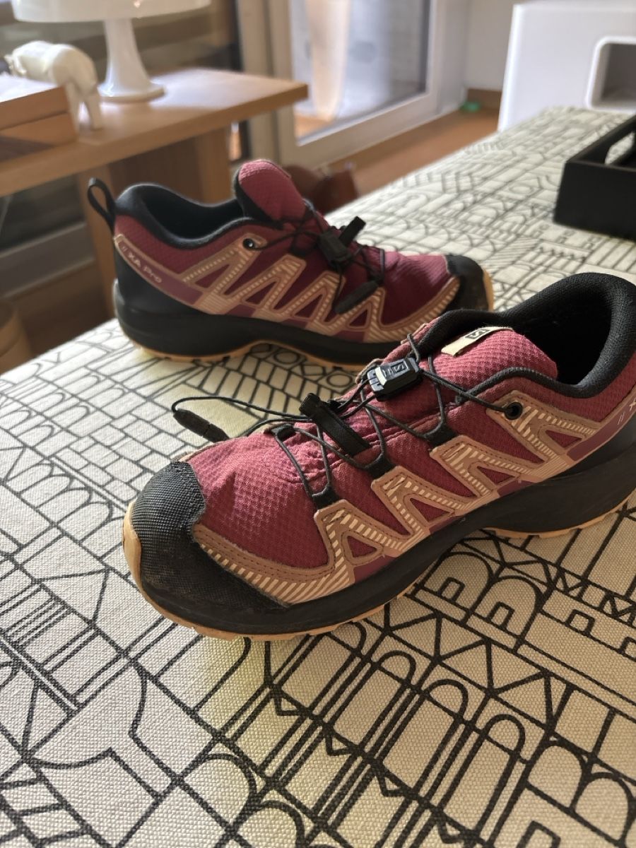 Salomon Scarpe per ragazzi: Salomon Wanderschuhe Gr. 36 Top Zustand – Nuovo (secondo la descrizione) da Cham venduto da MC_0605 2