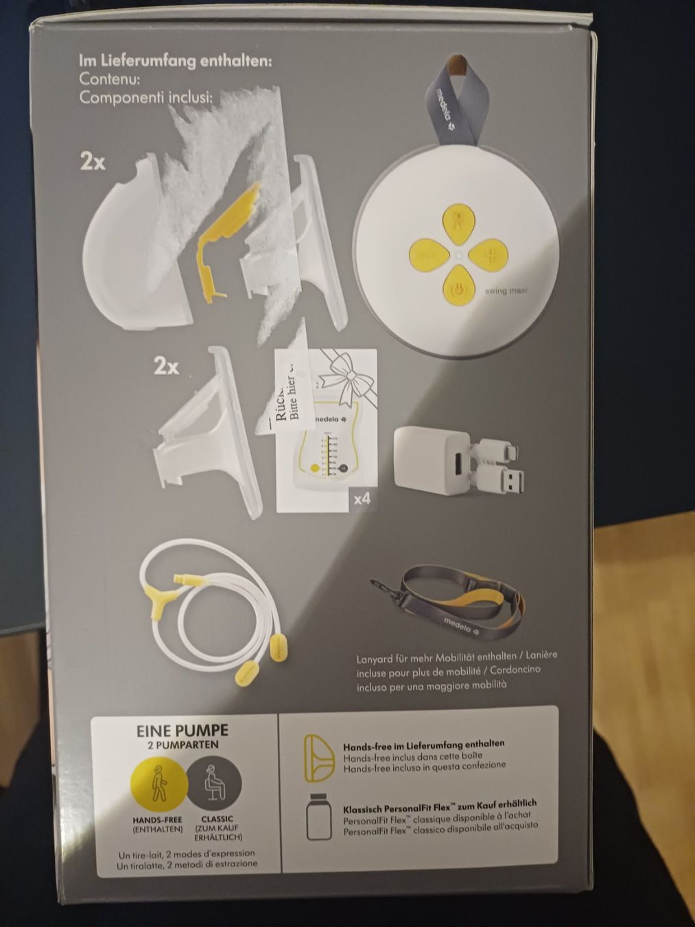 Medela Stillzubehör: Milchpumpe Swing Maxi Handsfree von MEDELA – Gebraucht aus Wiesendangen von Kare_1983 2