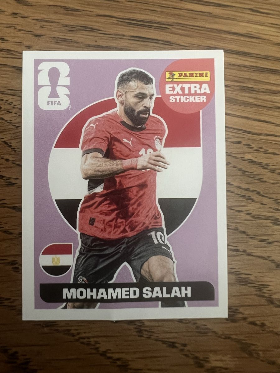 Panini Carte collezionabili: Panini Extra Sticker Mohamed Salah – Nuovo (secondo la descrizione) da Erlenbach ZH venduto da cha_ppc9