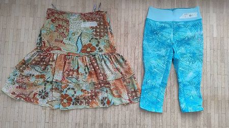 Rock und Sporthose