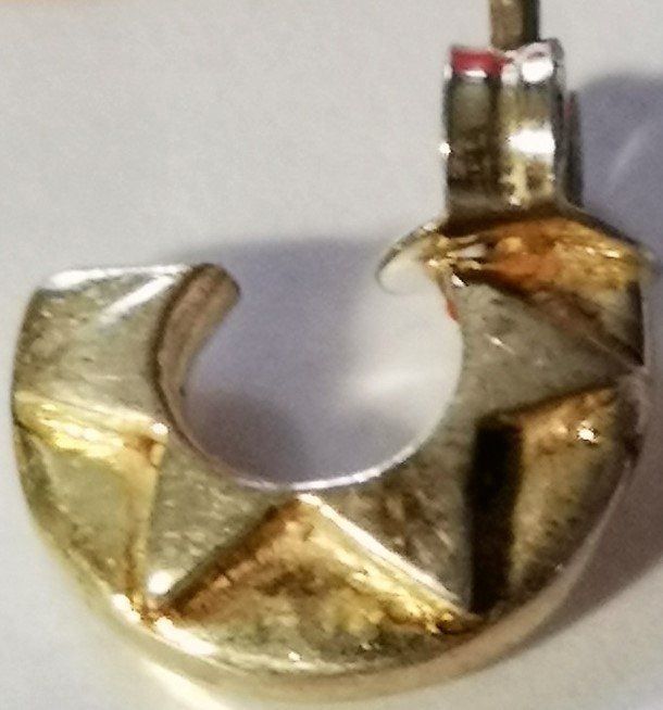 Ohrringe & -stecker: Ohrstecker Hacken Stern Silber925 (OS15) – Neu (gemäss Beschreibung) aus Lutzenberg von Pinschi01 1