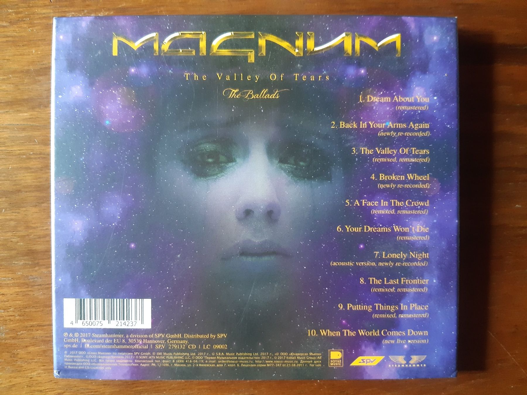 CD: Magnum - The Valley If Tears (Cd, compilation)) – Usato da Verscio venduto da giamma1985 1