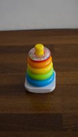 FISHER-PRICE Farbring Pyramide, Stapelspiel