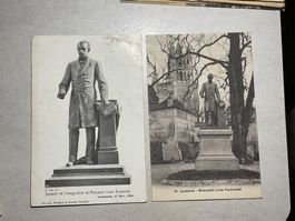 Lausanne,Monument Louis Ruchonnet Denkmal,