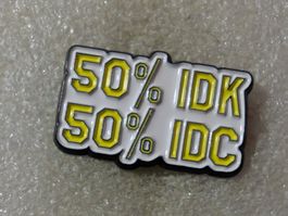 Ansteckpin 173: 50% IDC IDK