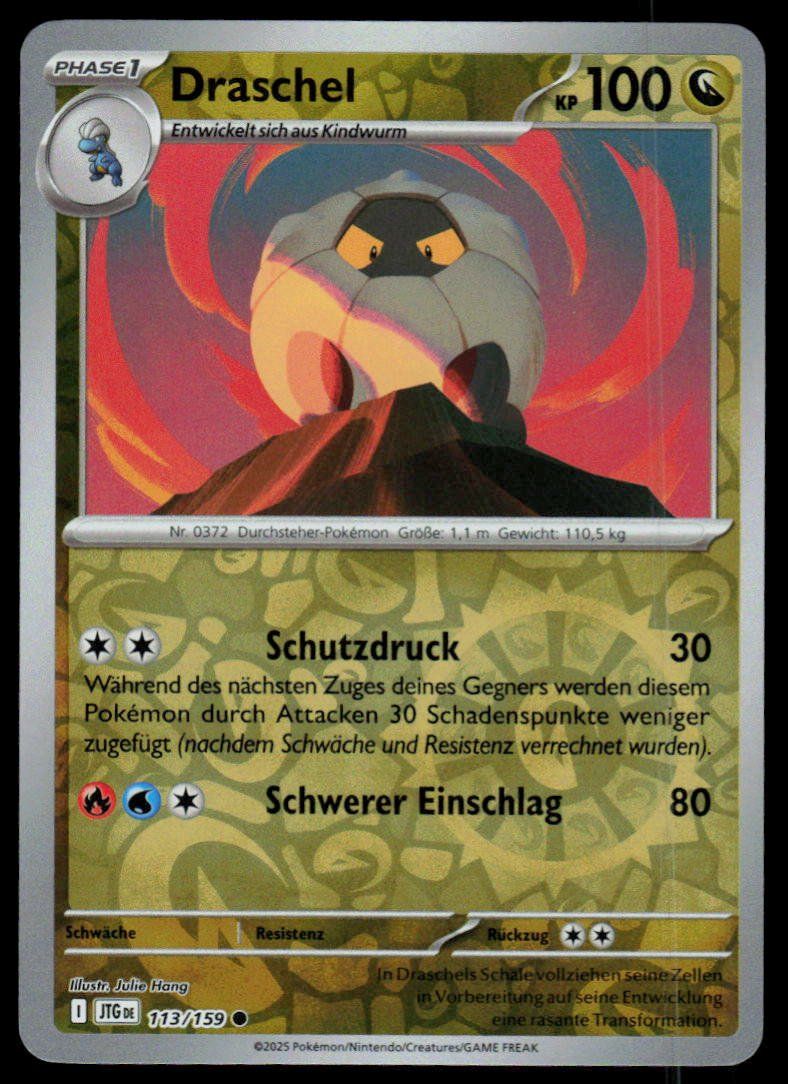 Pokémon Carte collezionabili: Pokemon Draschel 113/159 – Usato da Herisau venduto da Pokemon2025