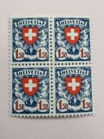 1933-1934, Geriffeltes Kreidepapier, ZNr. 165z, postfrisch