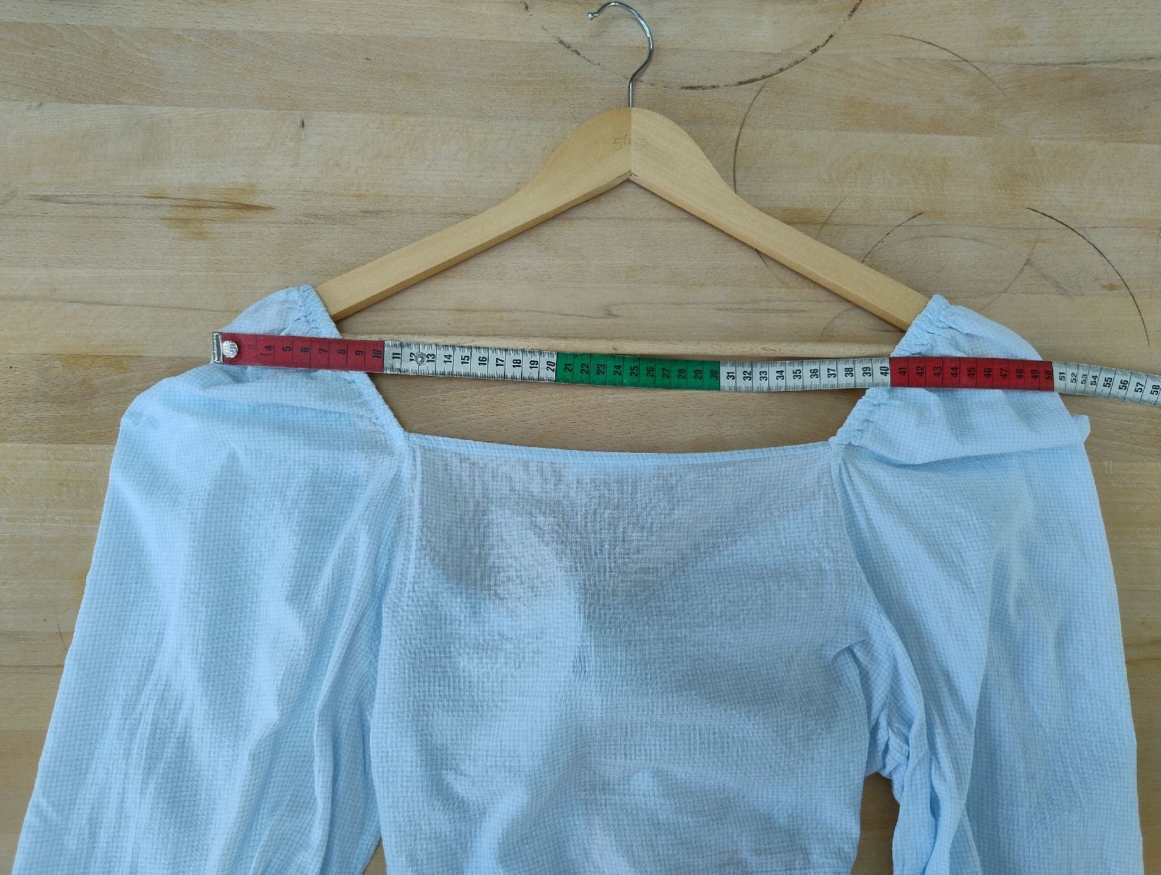 Only Blusen: Damen Bluse cropped ONLY Grösse S/M hellblau – Gebraucht aus Kirchberg BE von lauraflu 6