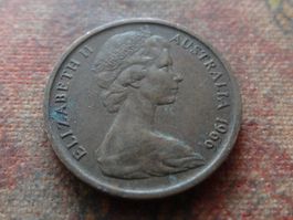 AUSTRALIA  1  Cent  1966