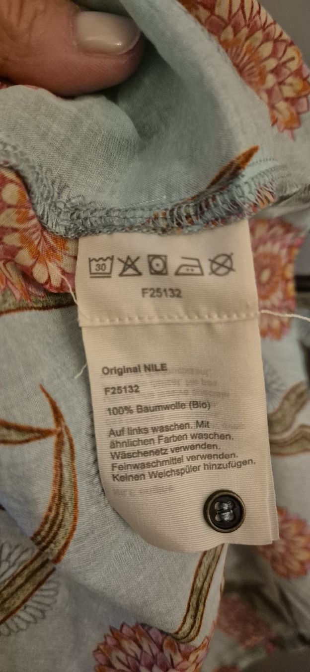 Nile Tuniche: Original NILE Bluse, Gr. M, mit Blumenmuster! – Nuovo (secondo la descrizione) da Rorbas venduto da Ch620 3