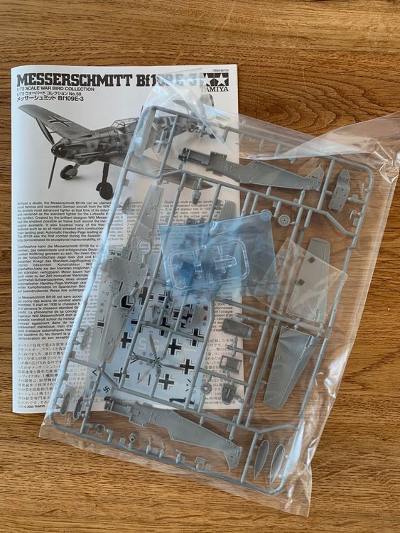 SPECIAL HOBBY ÉCHELLE 1-72 MESSERSCHMITT BF 109E-3 - SET SIMPLE (SANS