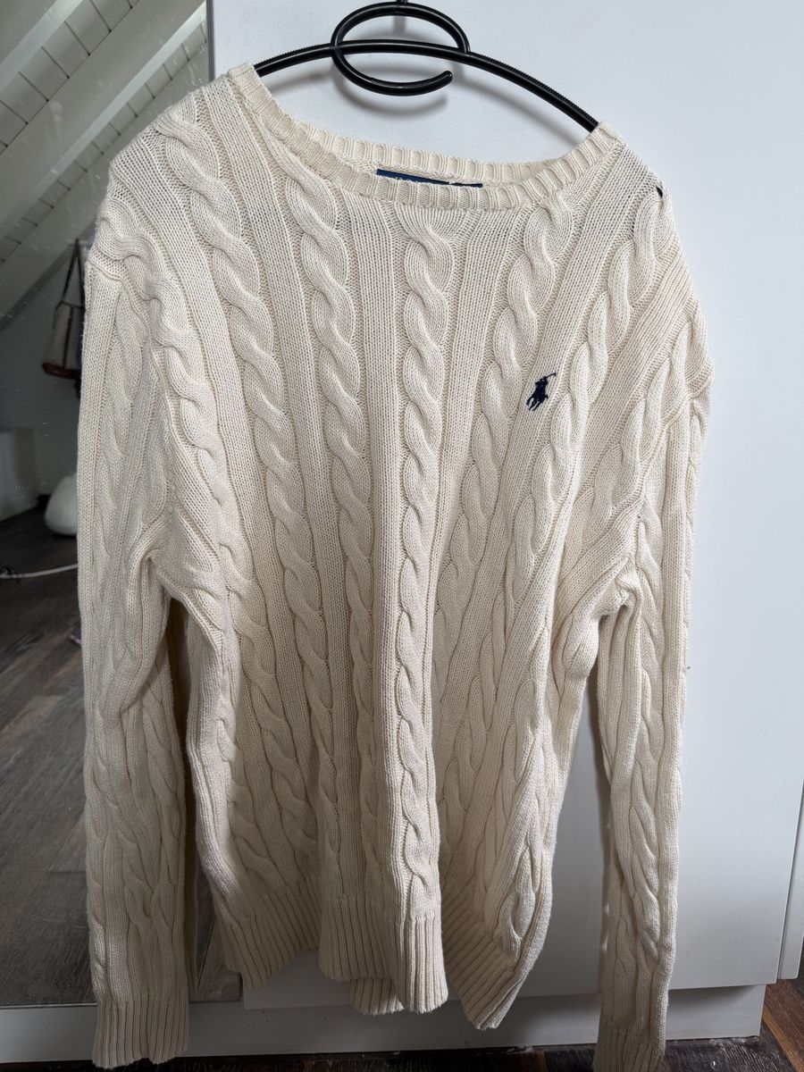 Polo Ralph Lauren Maglioni & Felpe: Ralph Lauren Zopfstrick Pullover Gr M Cremefarben – Nuovo (secondo la descrizione) da Weiach venduto da nou_t2x8