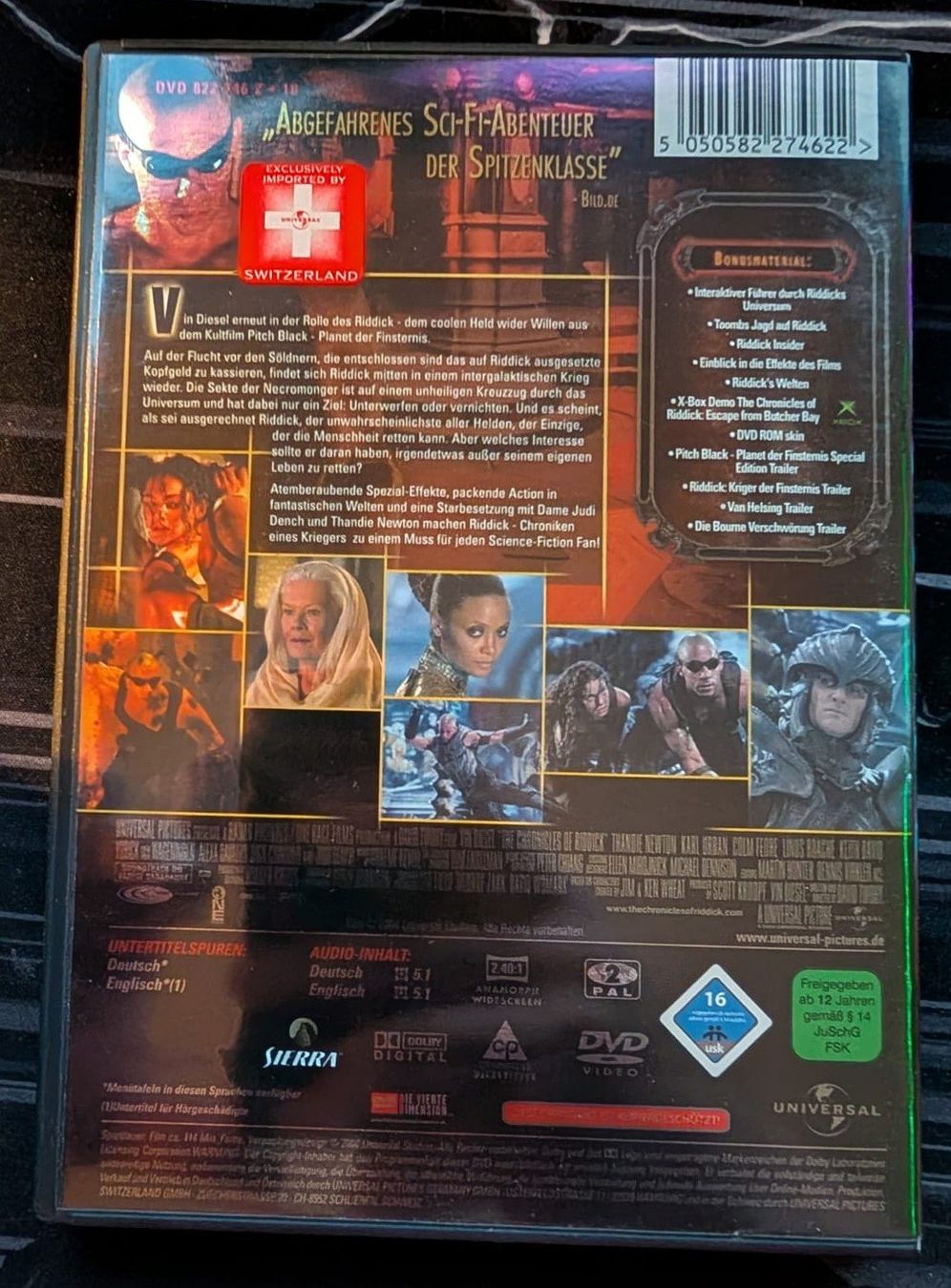 Tutti i DVDs: DVD - Riddick – Usato da Langnau am Albis venduto da MediaRescuerKeLoX 1